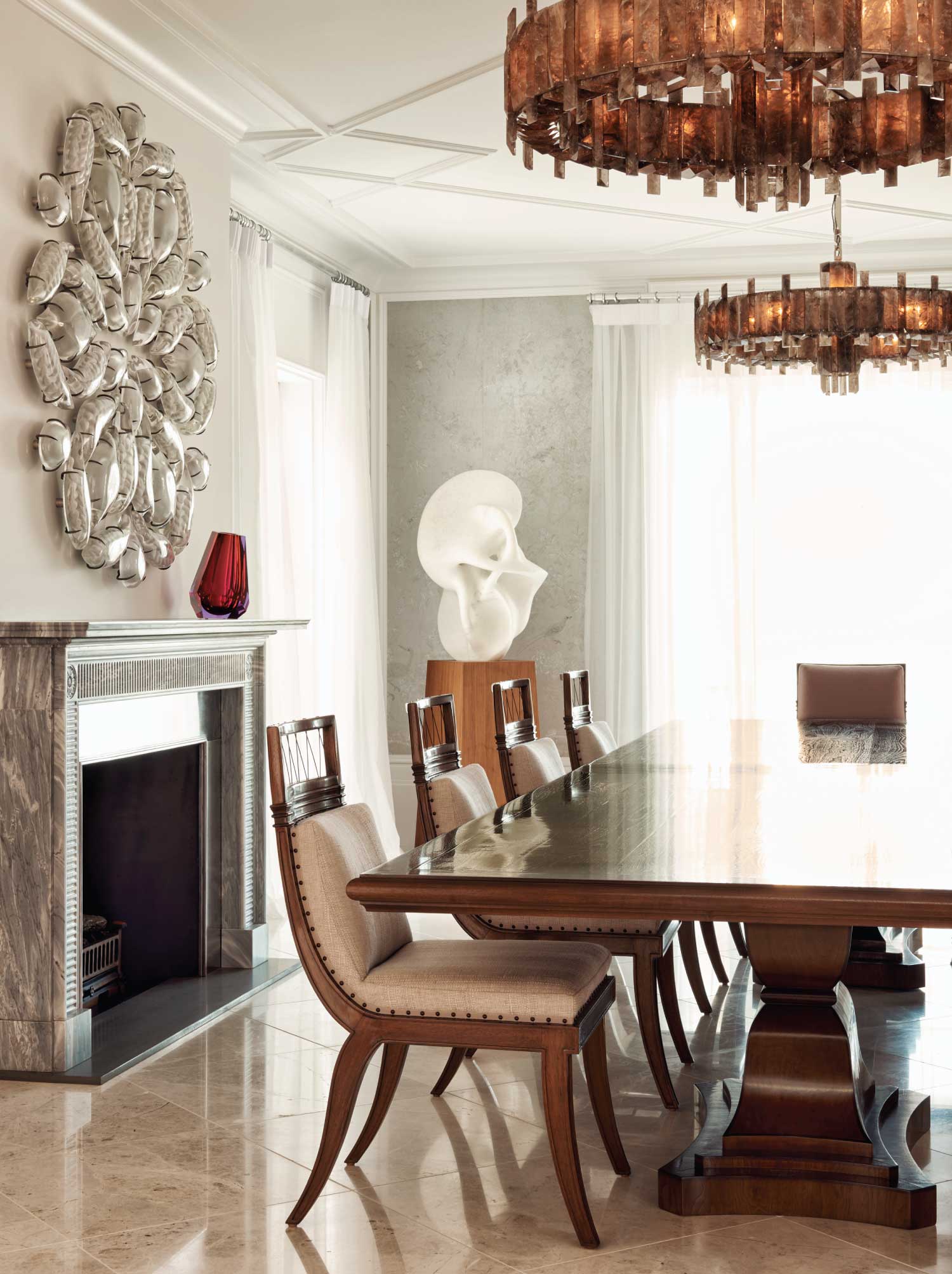 dining room luxury home